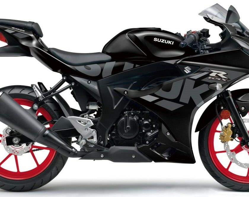 Suzuki GSX R125 Titan-Black color 2022