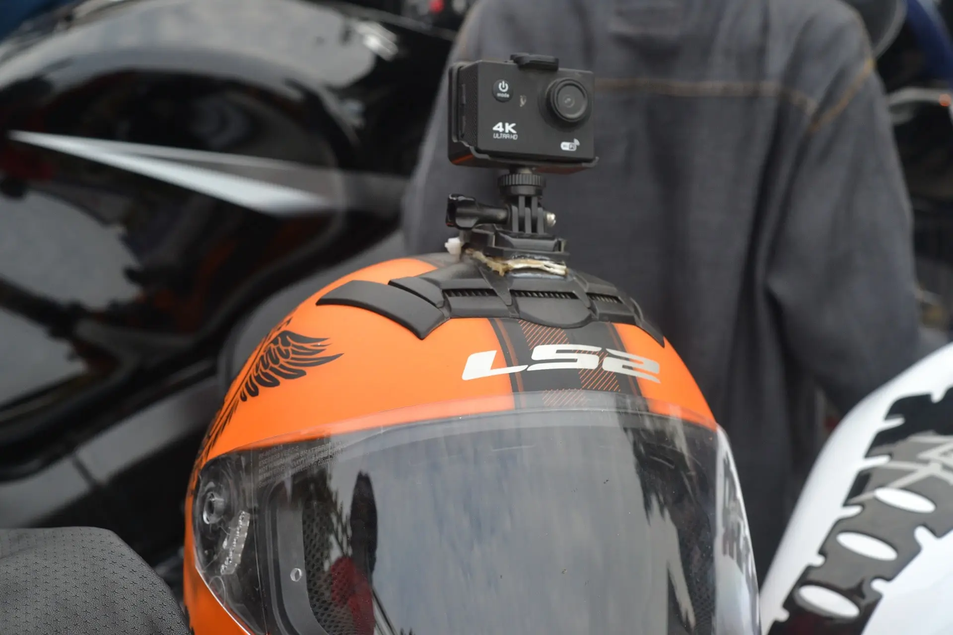 GoPro Helmkamera Motorrad