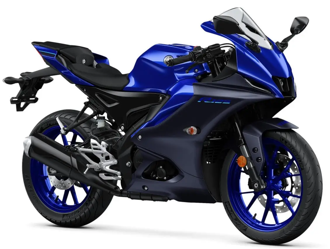 Yamaha R125 (2023) in 2 Farben erhältlich: Icon Blue und Tech Black